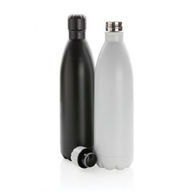 Logotrade advertising products photo of: Solid colour vacuum stainless steel bottle 1L