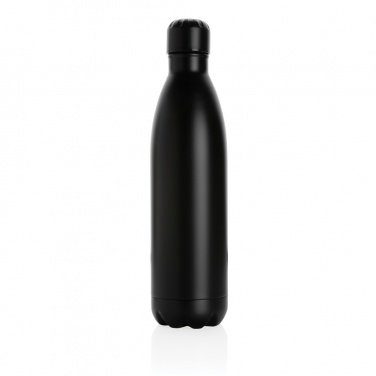 Logo trade promotional merchandise photo of: Solid colour vacuum stainless steel bottle 750ml