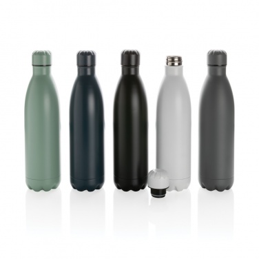 Logo trade advertising products picture of: Solid colour vacuum stainless steel bottle 750ml