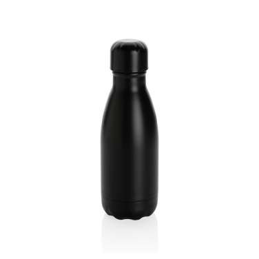 Logo trade corporate gifts picture of: Solid colour vacuum stainless steel bottle 260ml