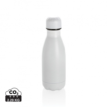 Logotrade promotional item image of: Solid colour vacuum stainless steel bottle 260ml