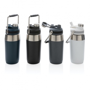 Logotrade advertising product image of: Vacuum stainless steel dual function lid bottle 500ml