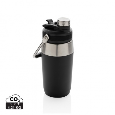 Logotrade promotional gift image of: Vacuum stainless steel dual function lid bottle 500ml