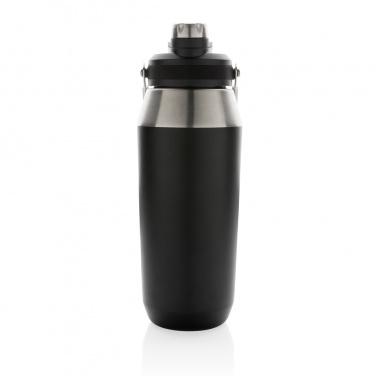 Logotrade corporate gift image of: Vacuum stainless steel dual function lid bottle 1L