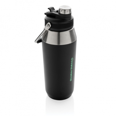 Logotrade promotional gift picture of: Vacuum stainless steel dual function lid bottle 1L