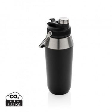 Logotrade promotional products photo of: Vacuum stainless steel dual function lid bottle 1L