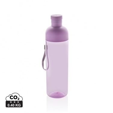 Logo trade promotional merchandise picture of: Impact RCS recycled PET leakproof water bottle 600ml