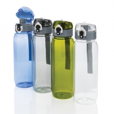 Logo trade promotional giveaway photo of: Yide RCS Recycled PET leakproof lockable waterbottle 800ml