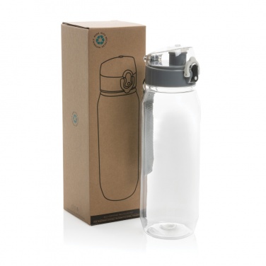 Logotrade advertising product image of: Yide RCS Recycled PET leakproof lockable waterbottle 800ml