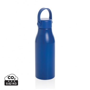 Logo trade advertising products image of: Pluto RCS Certified recycled aluminium bottle 680ml