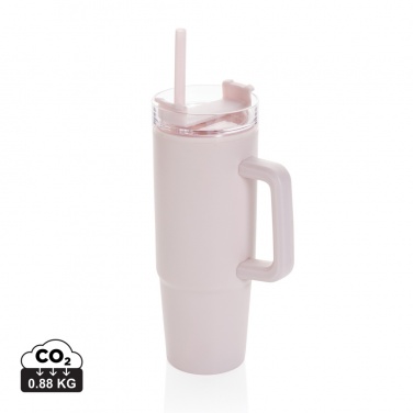 Logotrade promotional product image of: Tana RCS plastic tumbler with handle 900ml