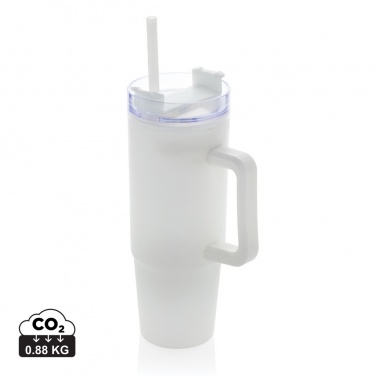 Logotrade promotional gift picture of: Tana RCS plastic tumbler with handle 900ml