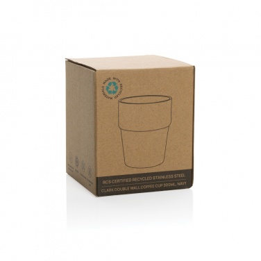 Logo trade promotional items picture of: Clark RCS double wall coffee cup 300ML