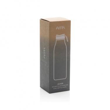 Logo trade promotional giveaways picture of: Avira Avior RCS Re-steel bottle 500 ML