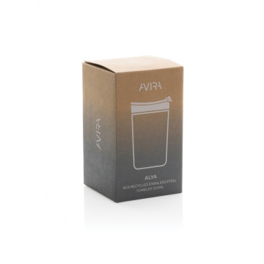 Logo trade promotional products image of: Avira Alya RCS Re-steel tumbler 300 ml