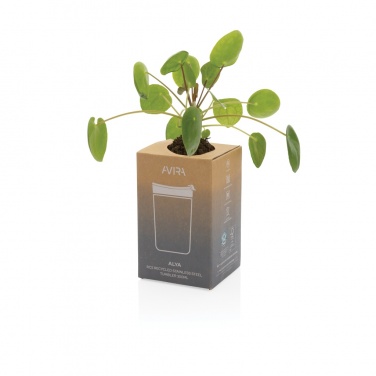 Logo trade promotional products picture of: Avira Alya RCS Re-steel tumbler 300 ml