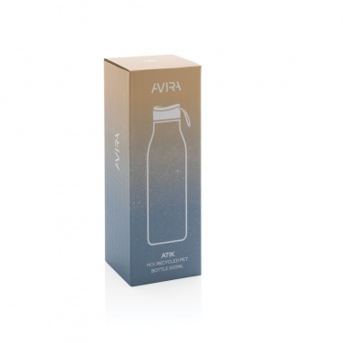 Logotrade promotional product picture of: Avira Atik RCS Recycled PET bottle 500ML