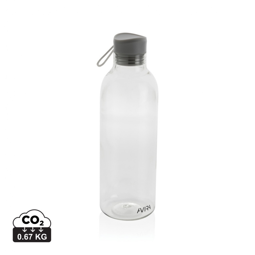 Logotrade advertising products photo of: Avira Atik RCS Recycled PET bottle 1L