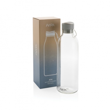 Logotrade promotional giveaways photo of: Avira Atik RCS Recycled PET bottle 1L