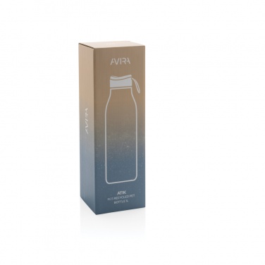 Logo trade promotional product photo of: Avira Atik RCS Recycled PET bottle 1L