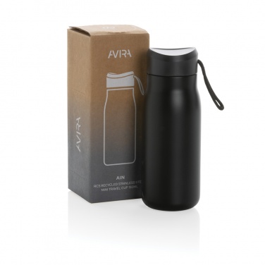 Logo trade promotional products image of: Avira Ain RCS Re-steel 150ML mini travel bottle