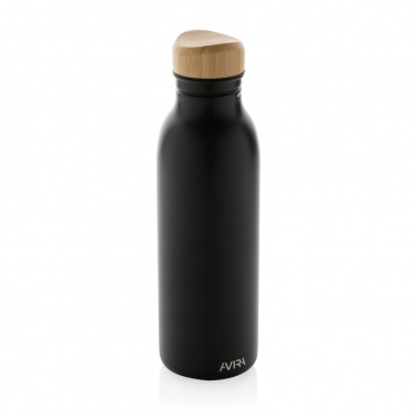 Logotrade promotional products photo of: Avira Alcor RCS Re-steel single wall water bottle 600 ML