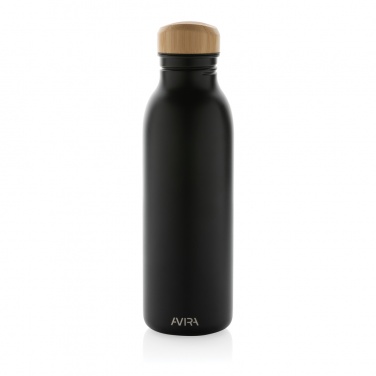 Logotrade advertising product image of: Avira Alcor RCS Re-steel single wall water bottle 600 ML