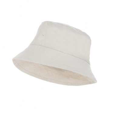 Logo trade promotional merchandise photo of: Impact Aware™ 285 gsm rcanvas one size bucket hat undyed