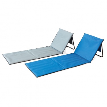 Logo trade business gifts image of: Foldable beach lounge chair