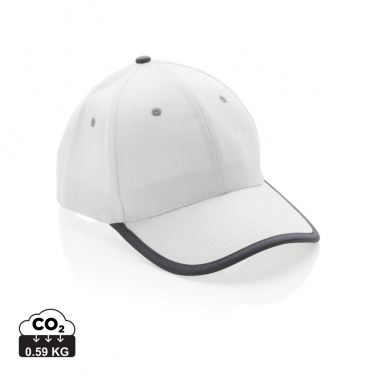 Logo trade promotional products picture of: Impact AWARE™ Brushed rcotton 6 panel contrast cap 280gr