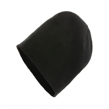 Logo trade business gifts image of: Impact AWARE™ classic beanie with Polylana®