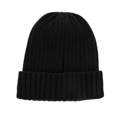 Logo trade promotional items image of: Kennedi AWARE™ Polylana® beanie with large rib