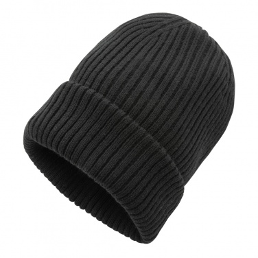 Logo trade promotional product photo of: Impact AWARE™  Polylana® double knitted beanie