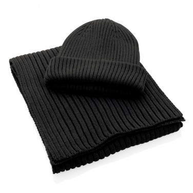 Logo trade promotional item photo of: Impact AWARE™  Polylana® double knitted beanie