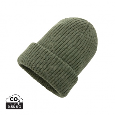 Logotrade promotional product image of: Impact AWARE™  Polylana® double knitted beanie