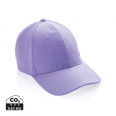 Logo trade advertising product photo of: Impact 6 panel 280gr Recycled cotton cap with AWARE™ tracer