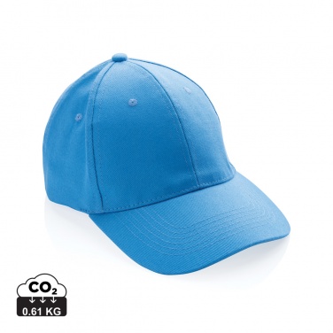 Logotrade business gift image of: Impact 6 panel 280gr Recycled cotton cap with AWARE™ tracer