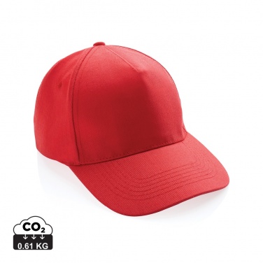 Logotrade promotional item image of: Impact 5panel 280gr Recycled cotton cap with AWARE™ tracer