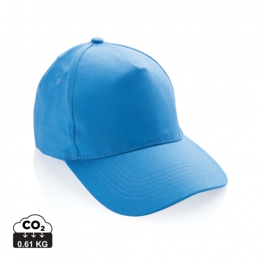 Logotrade promotional product picture of: Impact 5panel 280gr Recycled cotton cap with AWARE™ tracer