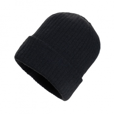 Logo trade promotional products picture of: Pryor AWARE™ Polylana® beanie with cuff