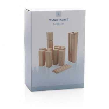 Logotrade promotional merchandise picture of: Wooden kubb set