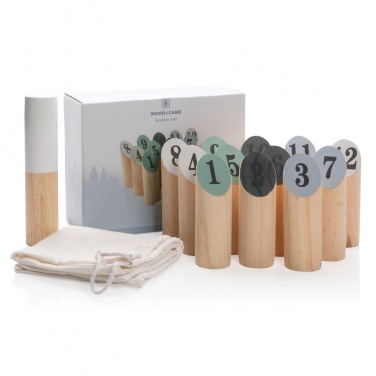 Logo trade corporate gifts picture of: Wooden scatter set