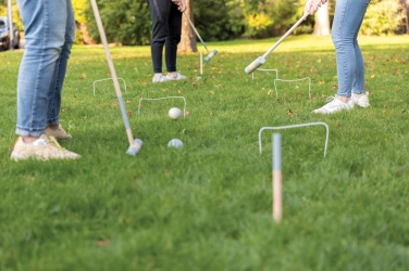 Logo trade advertising product photo of: Wooden croquet set