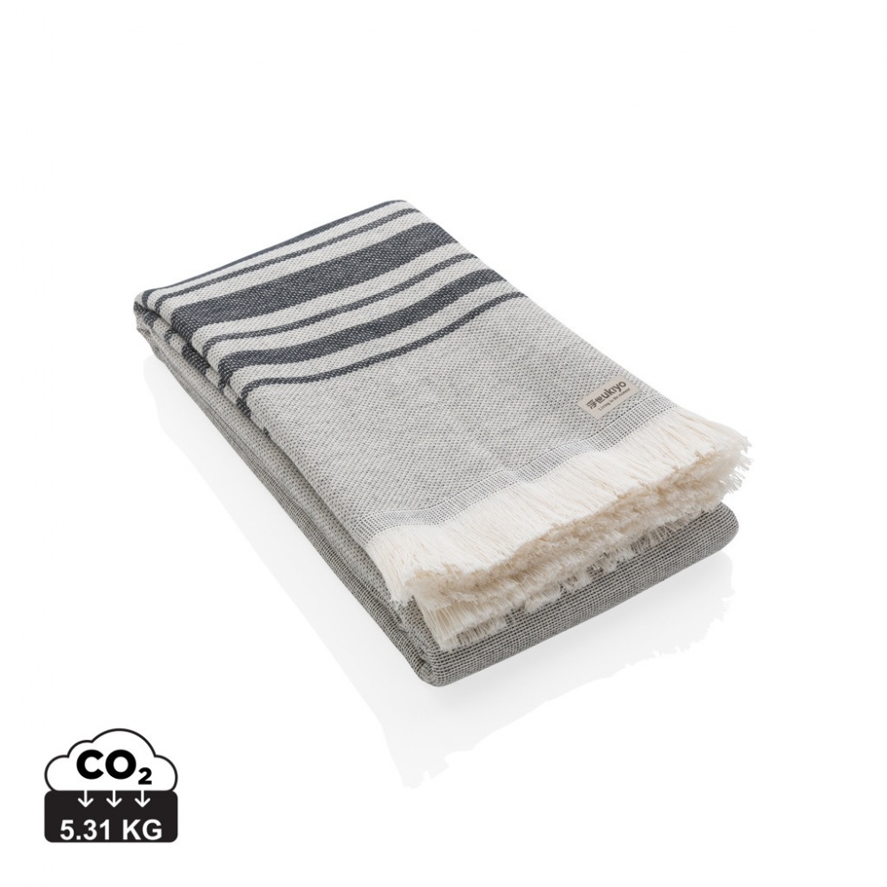 Logo trade advertising products picture of: Ukiyo Yumiko AWARE™ Hammam Towel 100 x 180cm