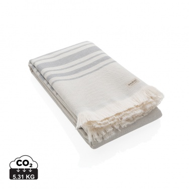 Logo trade promotional gift photo of: Ukiyo Yumiko AWARE™ Hammam Towel 100 x 180cm