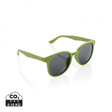 Logo trade promotional gifts image of: Wheat straw fibre sunglasses