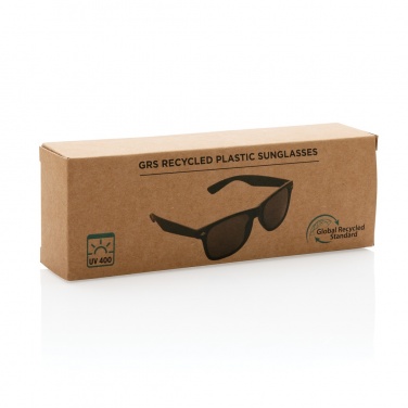 Logo trade advertising products image of: GRS recycled PC plastic sunglasses