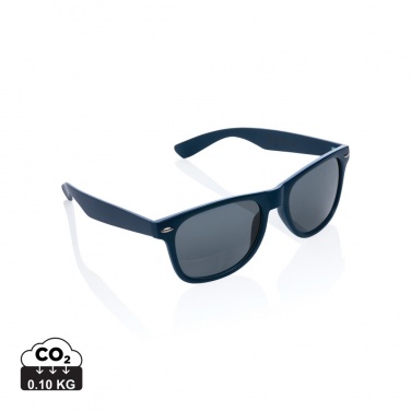 Logotrade promotional gift image of: GRS recycled PC plastic sunglasses