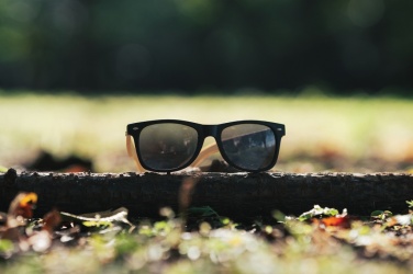 Logotrade promotional giveaway picture of: Bamboo and RCS recycled plastic sunglasses