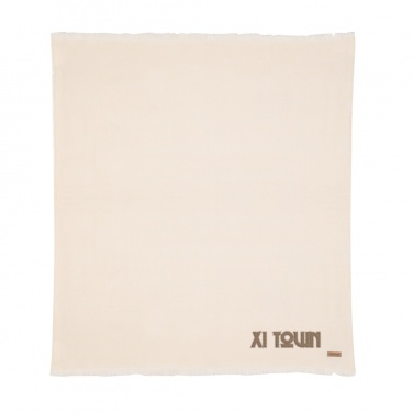 Logotrade promotional gift image of: Ukiyo Aware™ Polylana® woven blanket 130x150cm